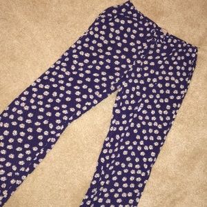 Floral Rayón pajama pants